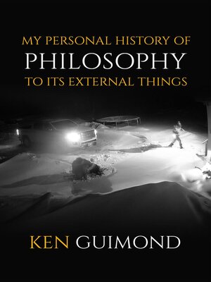 cover image of My Personal History of Philosophy to it's External Things